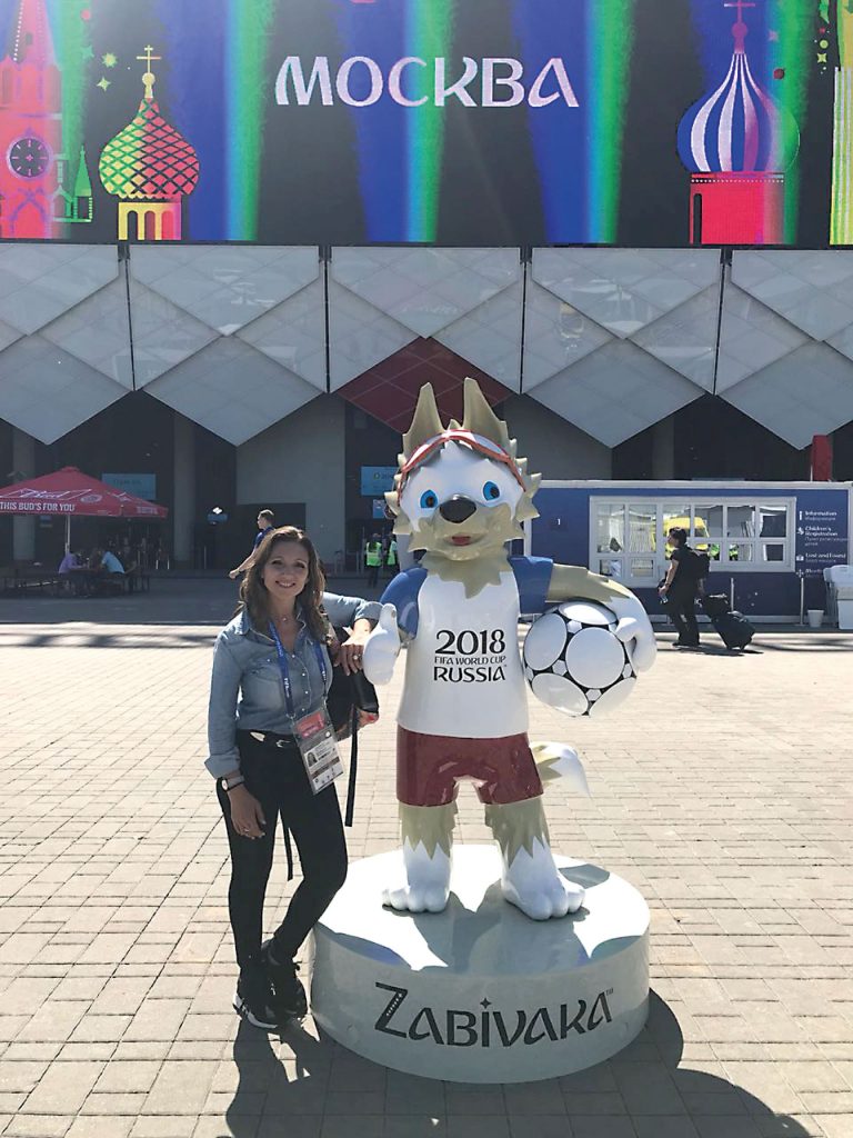 #PARA TI - VERONICA BRUNATI MUNDIAL RUSIA 2018 13 - News - GENTILEZA TNT SPORTS - 20180622