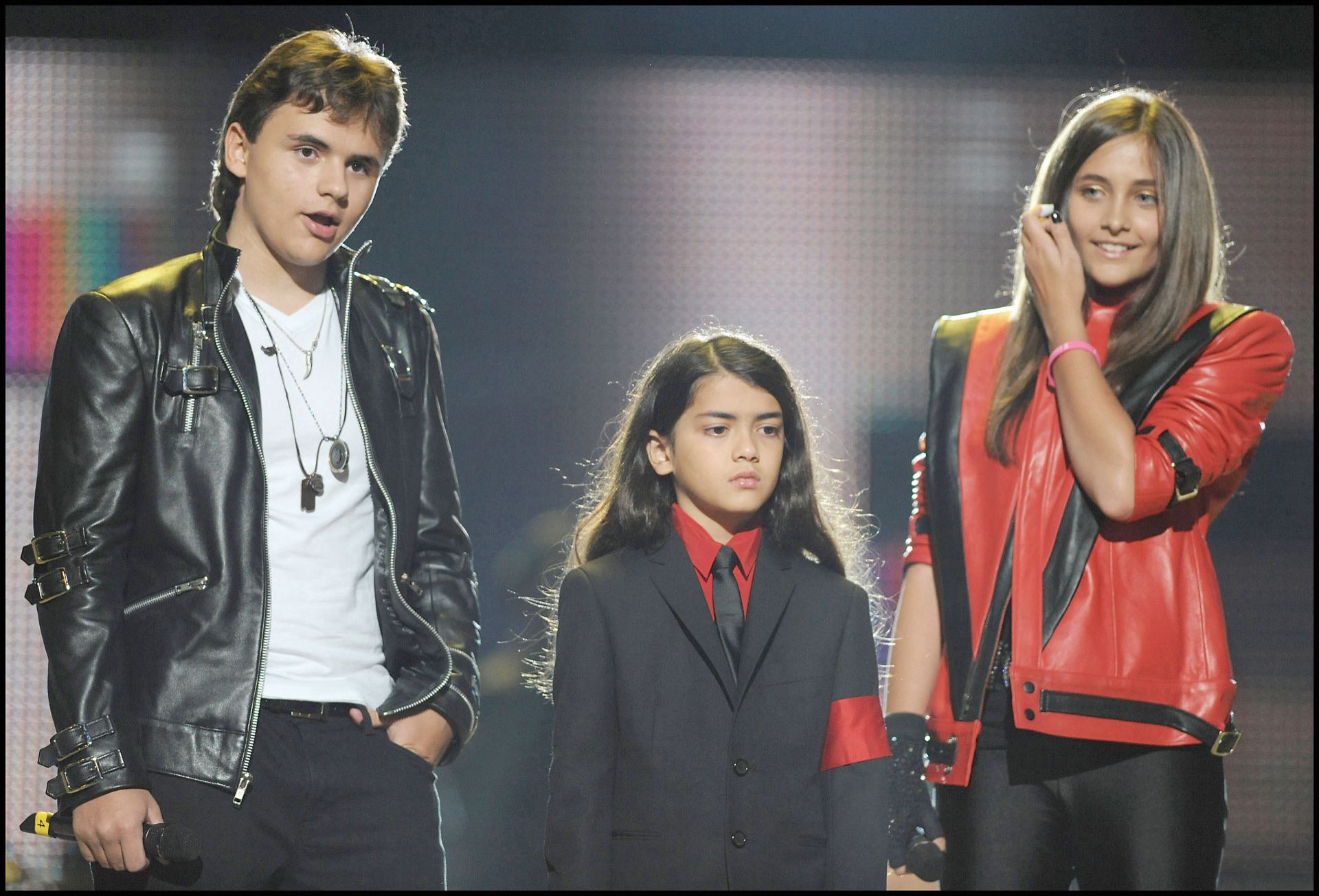 Prince, Blanket y Paris en el homenaje a su padre
