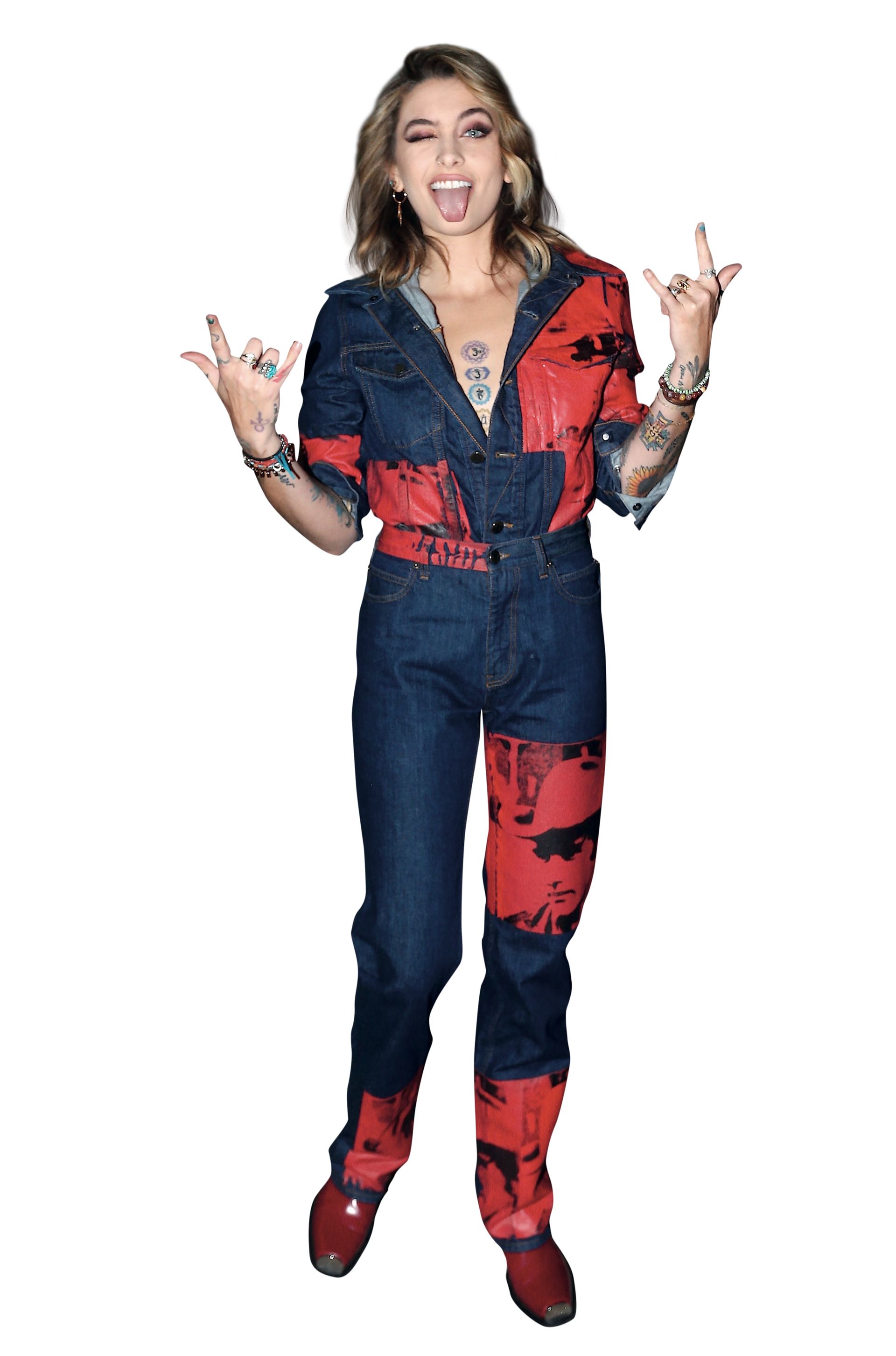Paris con un estilo entre rebelde y grunge