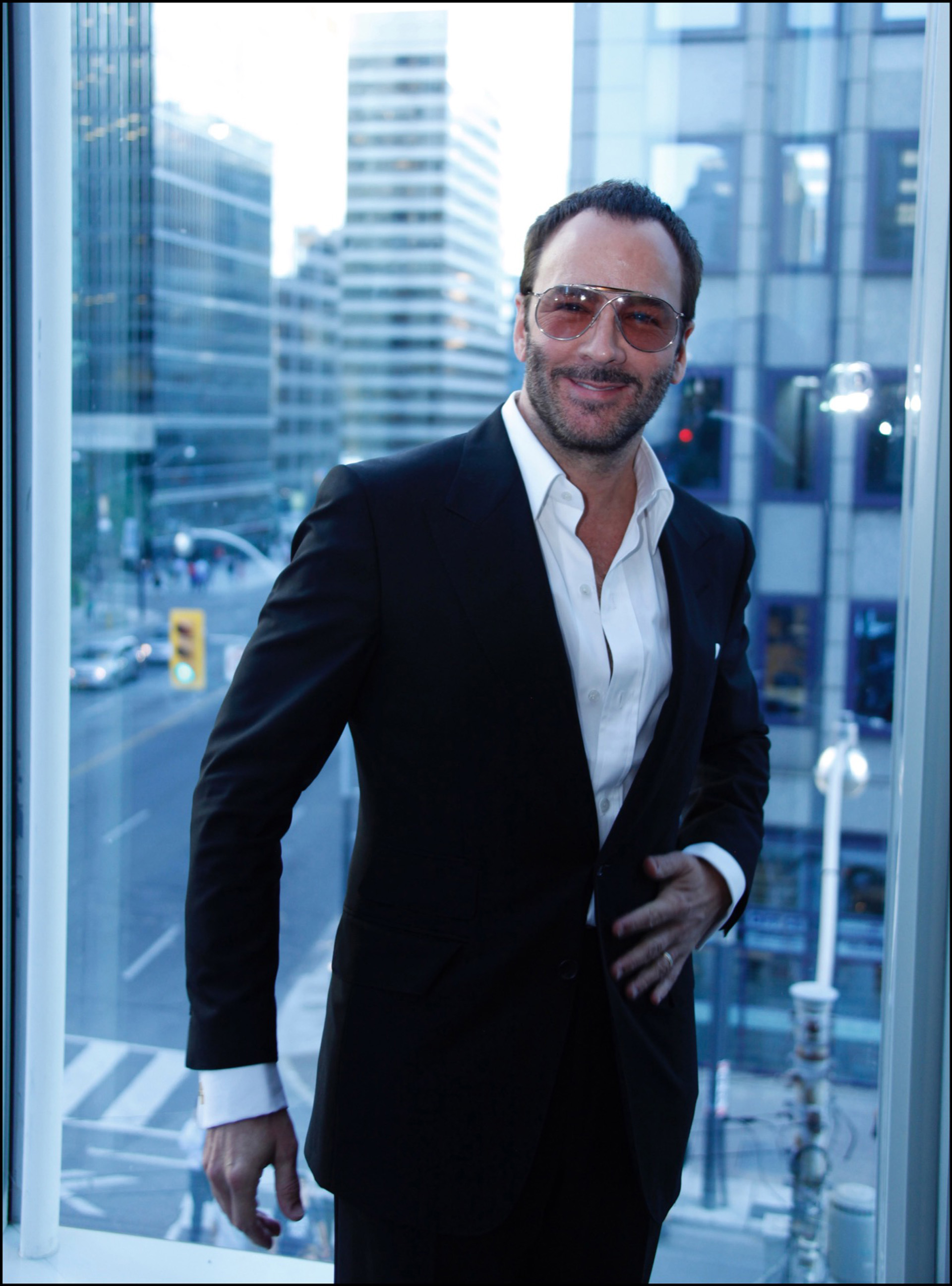 Tom Ford en confÈrence de presse pour le film "Nocturnal Animals" au Shangri La ‡ Toronto. Le 12 septembre 2016 Embargo until October 12th 2016 in USA. No tabloids in USA. Tom Ford, for the movie "Nocturnal Animals", on September 12th 2016 at Shangri La Hotel, in Toronto, in Canada.