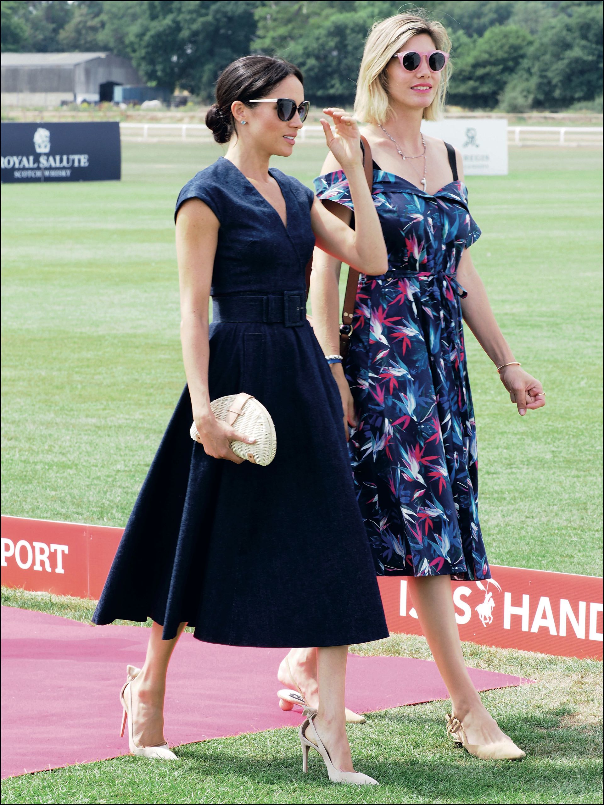 Meghan Markle y Delfina, la mujer de Nacho Figueiras.