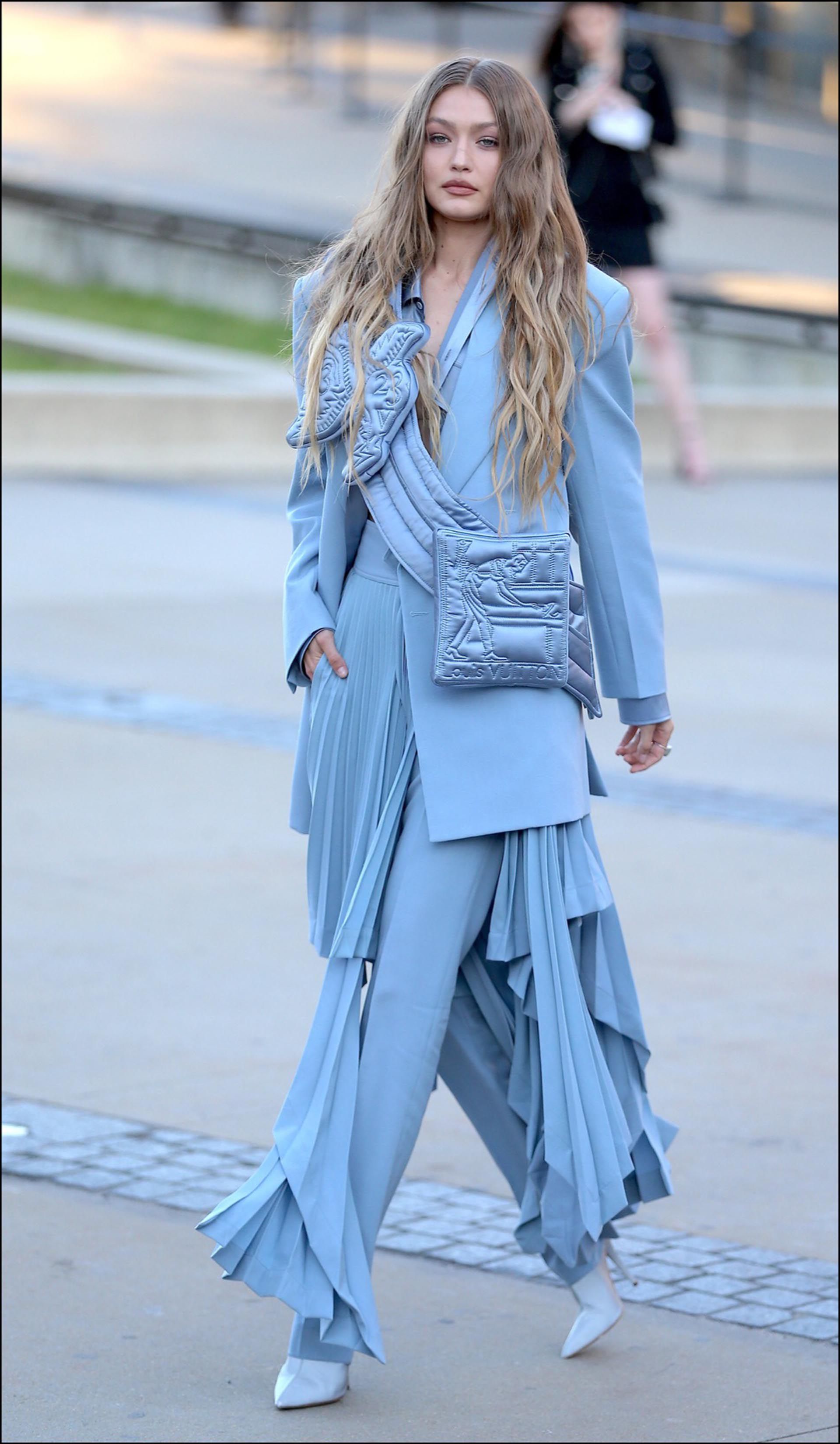 Gigi Hadid by Louis Vuitton.