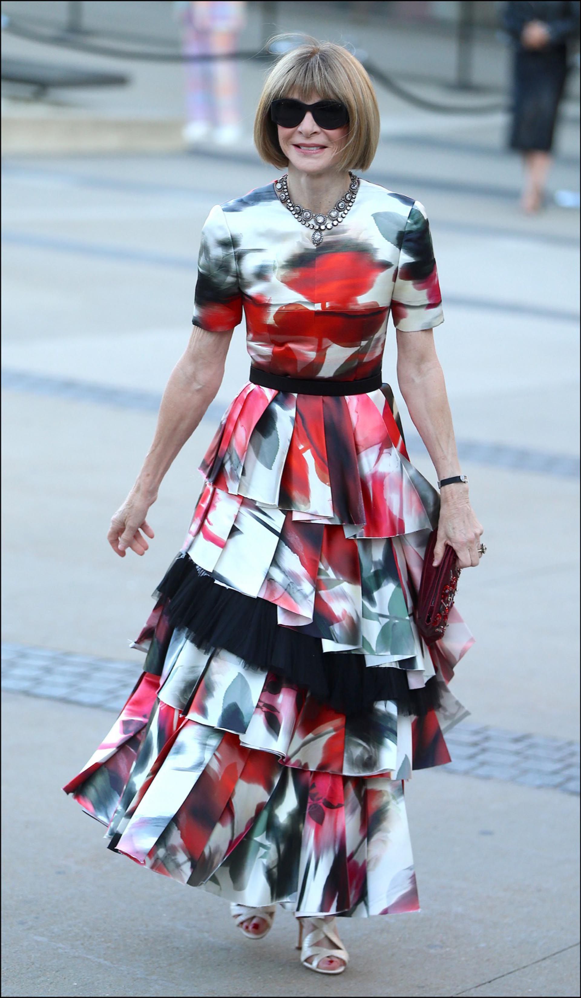 Anna Wintour by Alexander McQueen.