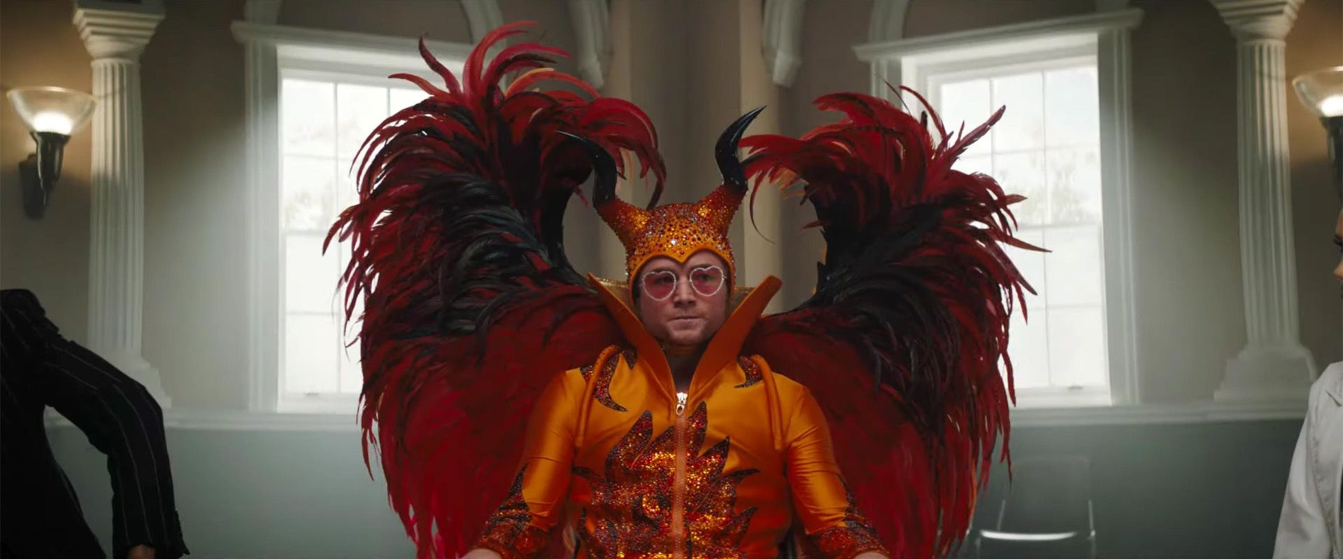 El vestuario de un artista fuera de serie.