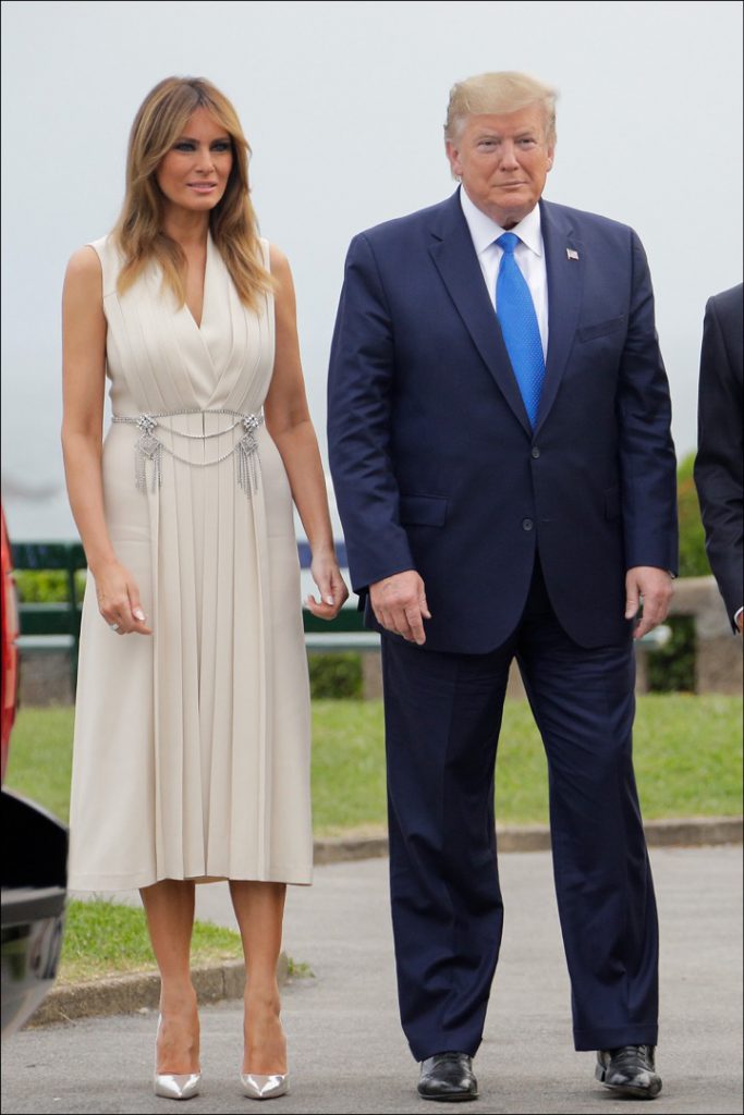 Justin Trudeau Donald Melania Trump G7