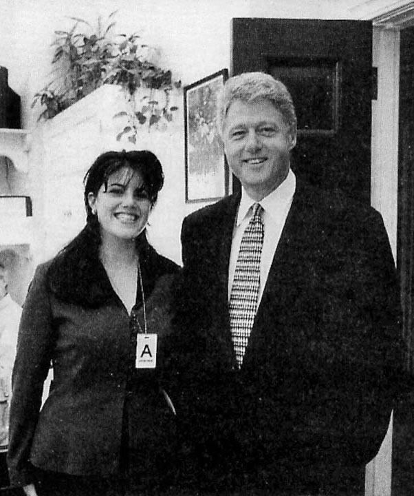 MONICA LEWINSKY BILL CLINTON