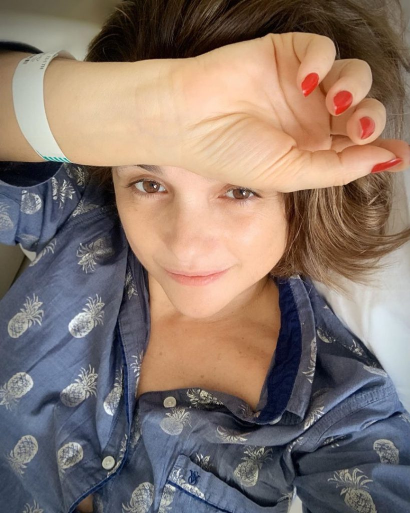 Araceli Gonzalez sufrió una infección en la sangre y estuvo 10 días internada en terapia intensiva
