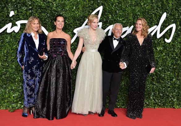 GIORGIO ARMANI FASHION AWARDS 2019