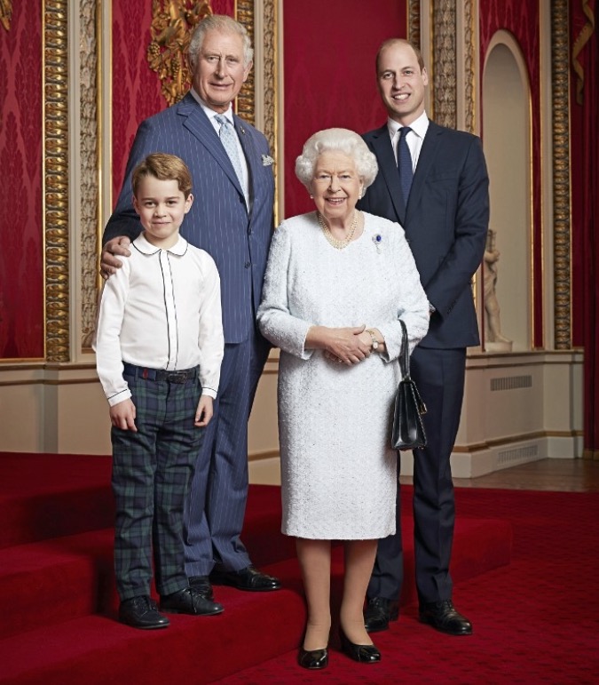 FAMILIA REAL BRITANICA ISABEL HEREDEROS WILLIAM CARLOS GEORGE