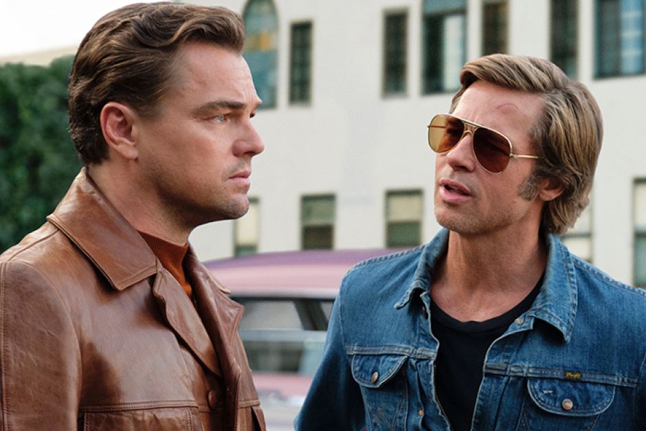 BRAD PITT LEO DICAPRIO ONCE UPN A TIME GOLDEN GLOBES