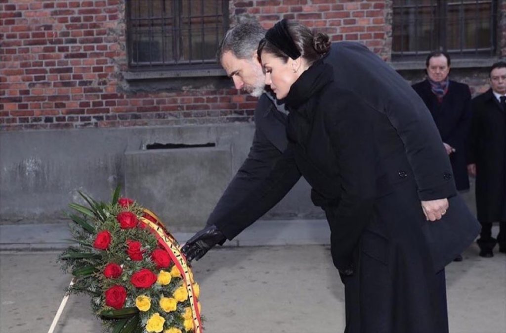 LETIZIA Y MAXIMA DE LUTO