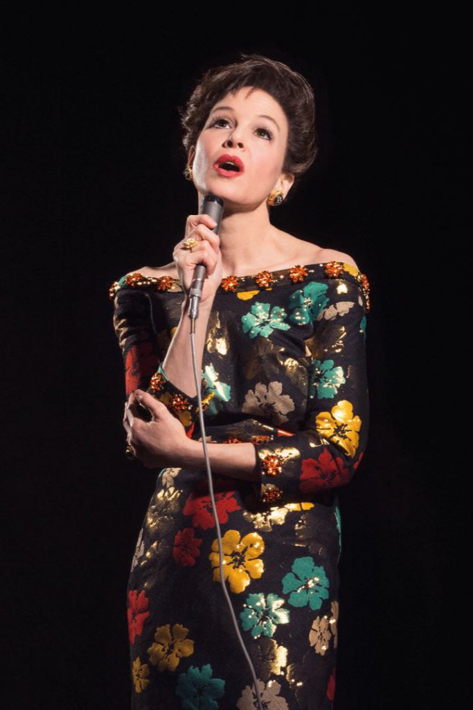 Renée Zellweger en su fabulosa interpretación de Judy Garland.