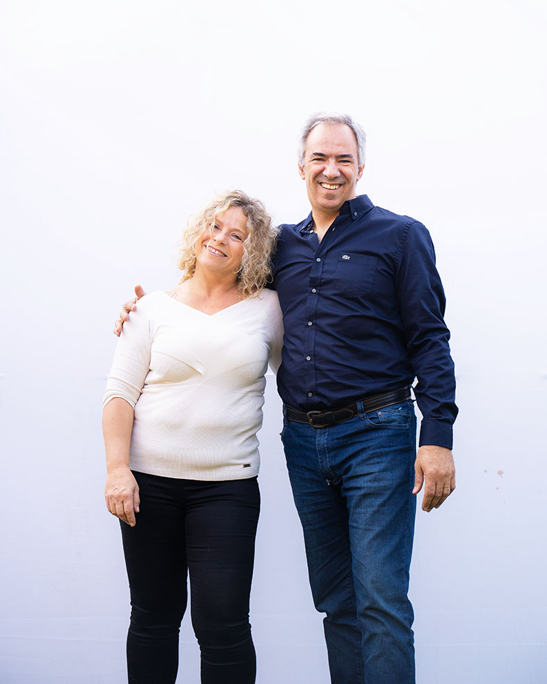 Mónica Sznaider y Sergio Naidich están juntos desde 1987, y hace 20 años crearon Encontrarse.com.