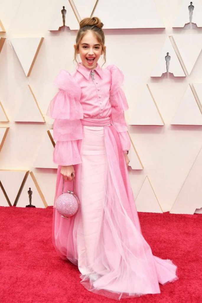 La actriz infantil Julia Buttler en los Oscars por Once Upon a Time in Hollywood Cine