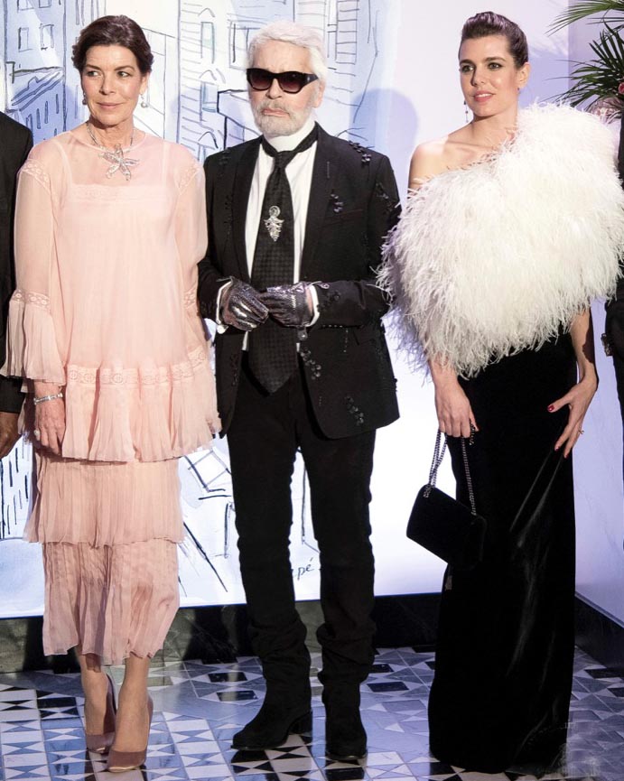 La princesa Carolina de Mónaco confía su Baile de la Rosa a Christian Louboutin. Foto: Fotonoticias.