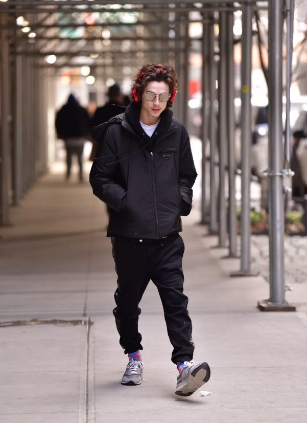 THIMOTHEE CHALAMET LOOK