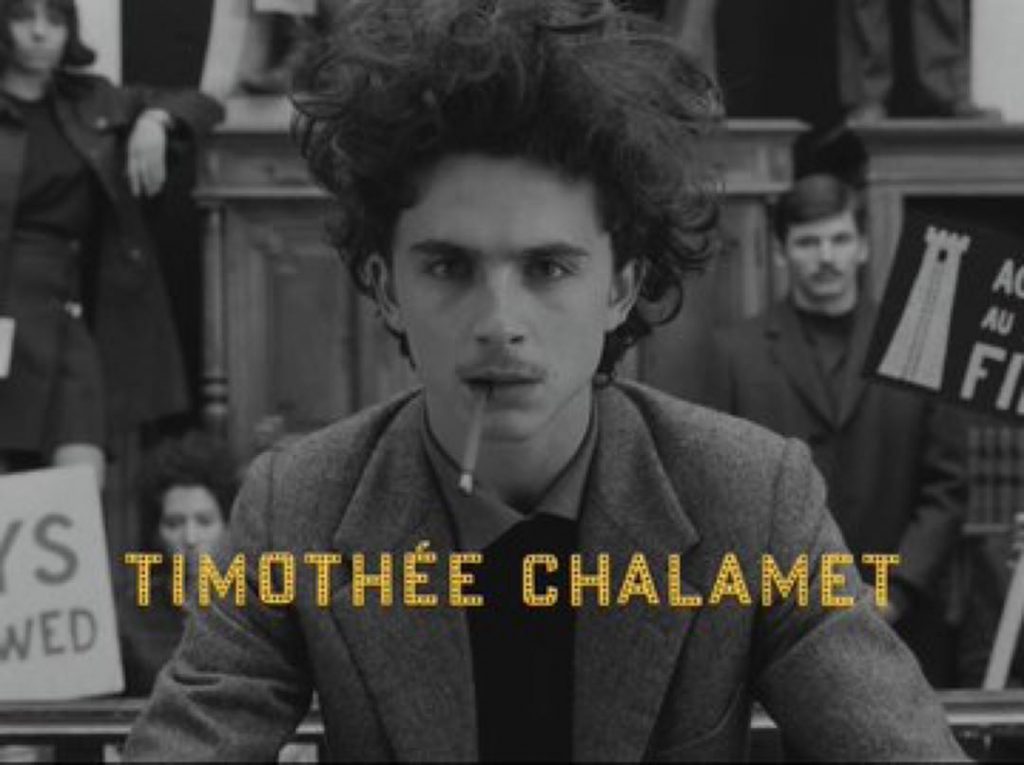 THE FRENCH DISPATCH thimothee chalamet