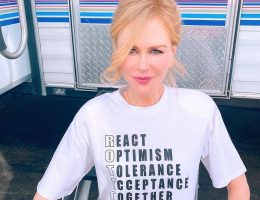 NICOLE KIDMAN DIA DE LA MUJER T SHIRT MENSAJE