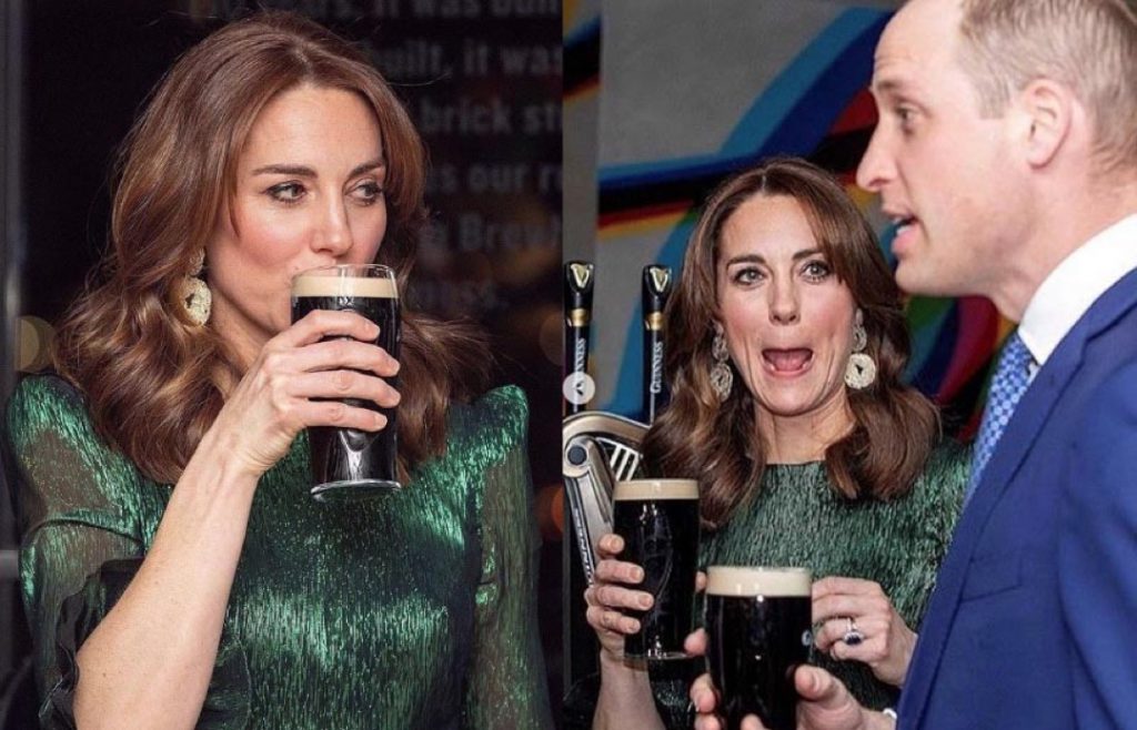 KATE IRLANDA CERVEZA LOOK VERDE