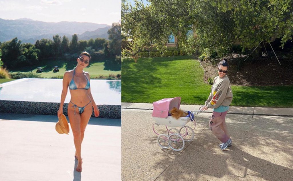 KOURTNEY KARDASHIAN CUARENTENA