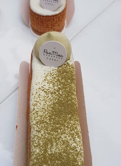 Pan moa matcha