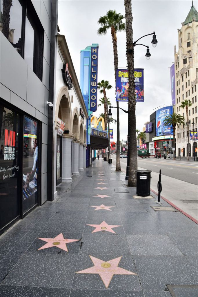 Hollywood coronavirus
