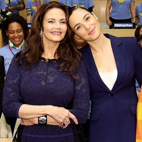 mujer maravilla wonder woman lynda carter gal gadot
