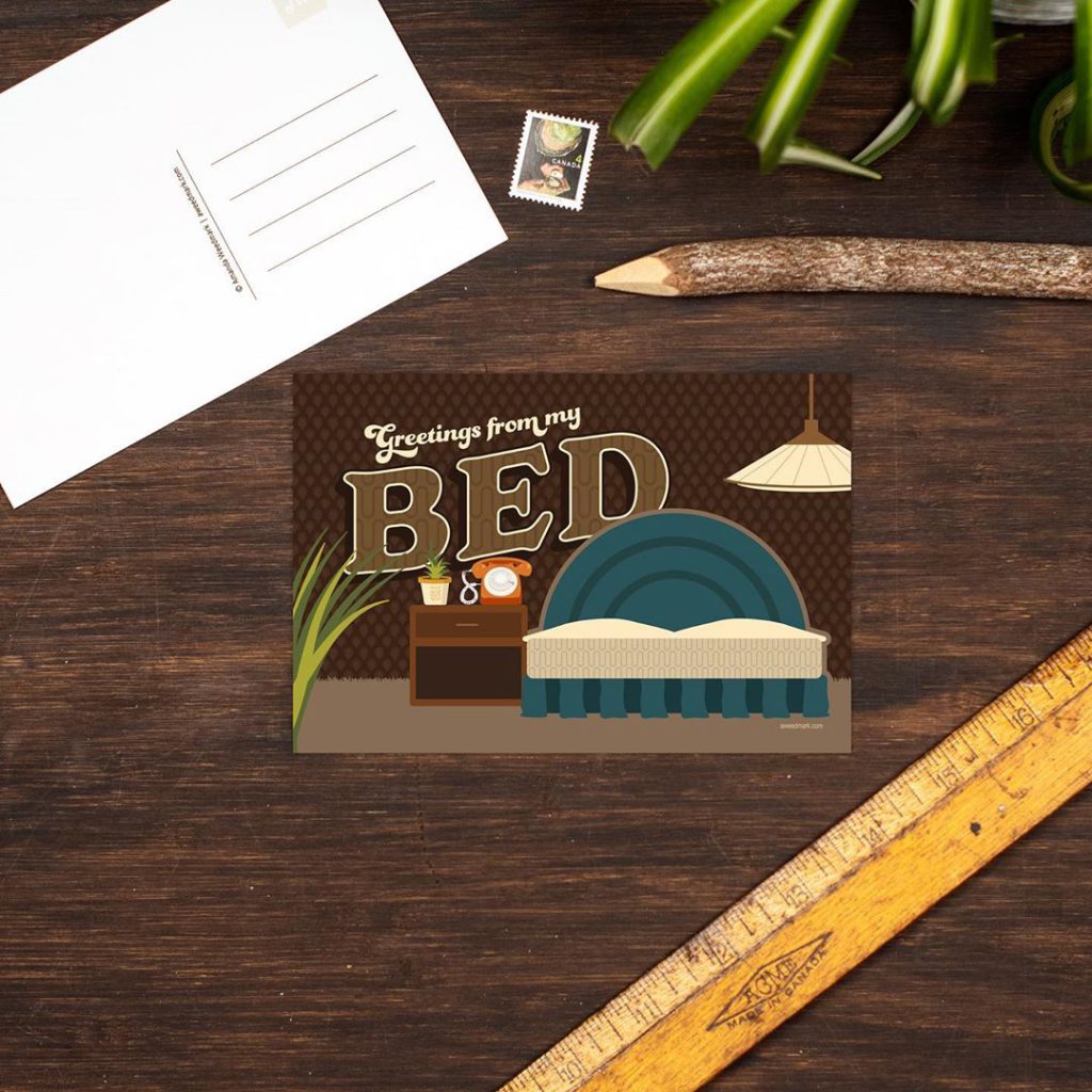 Las postales de Amanda Weedmark, ilustradora