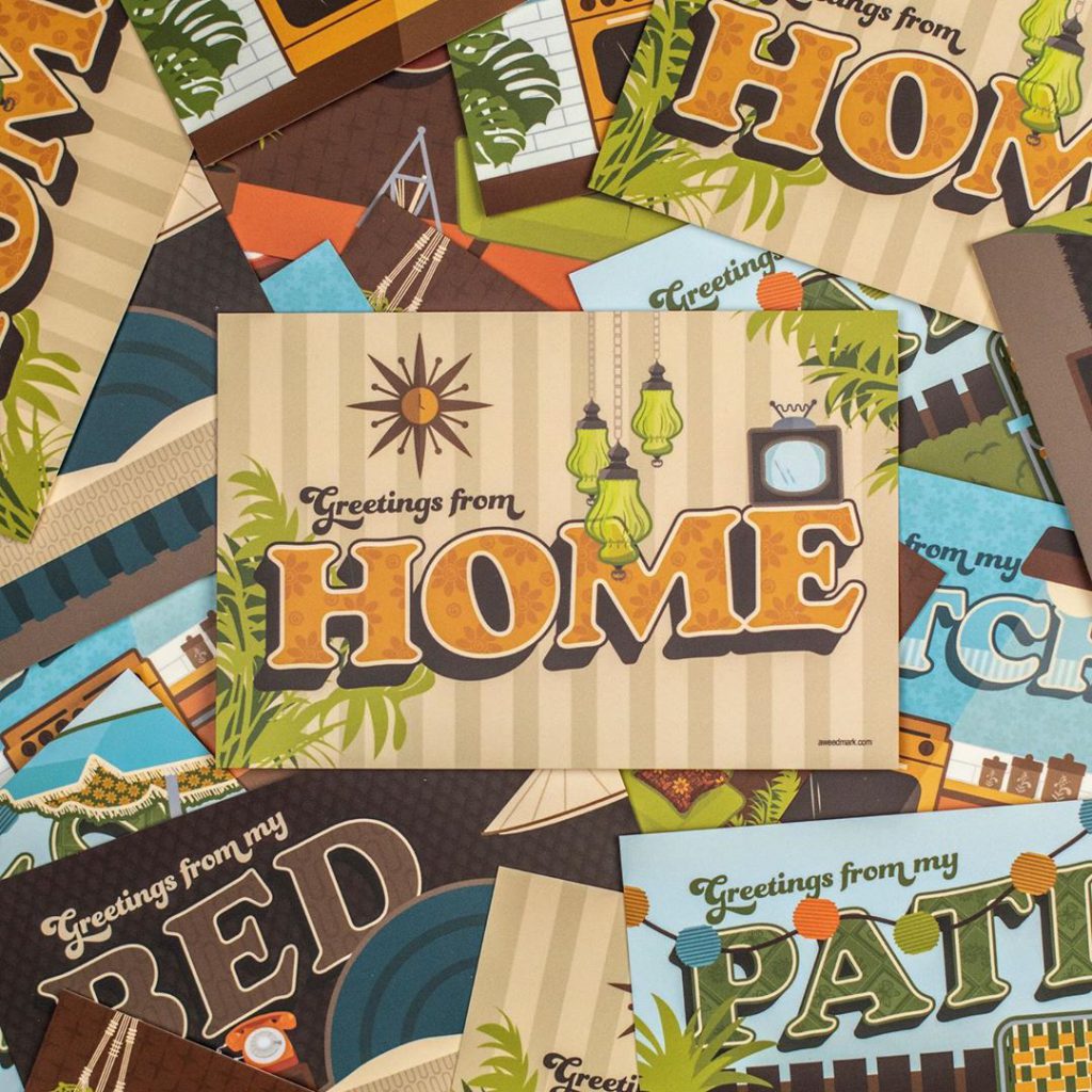 Las postales de Amanda Weedmark, ilustradora