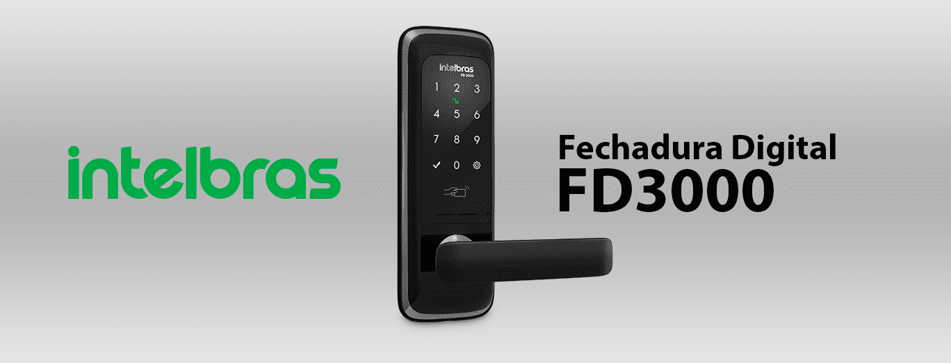 Fechadura Digital Intelbras FD3000