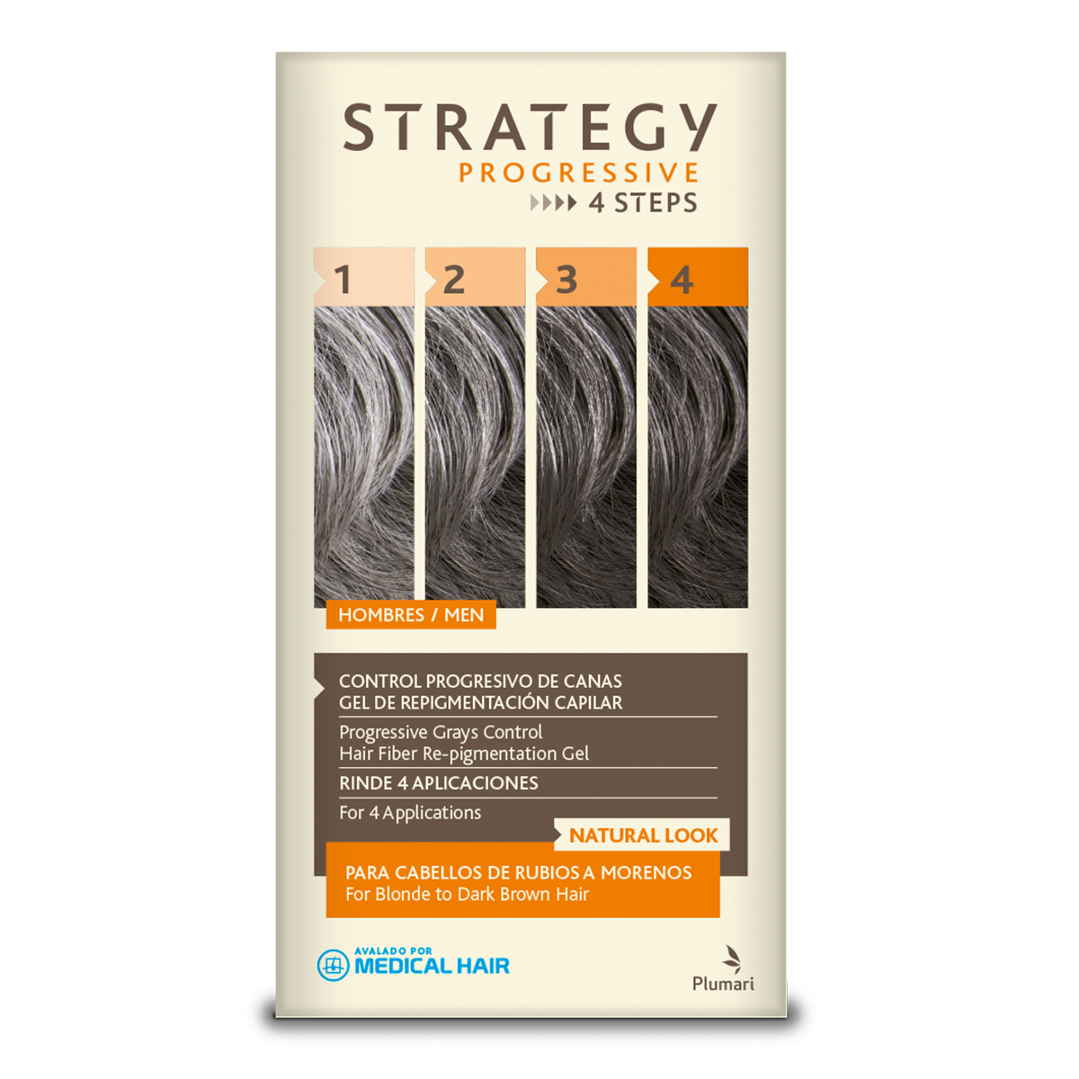 Ripley STRATEGY 4 STEPS GEL CUBRE CANAS PROGRESIVO
