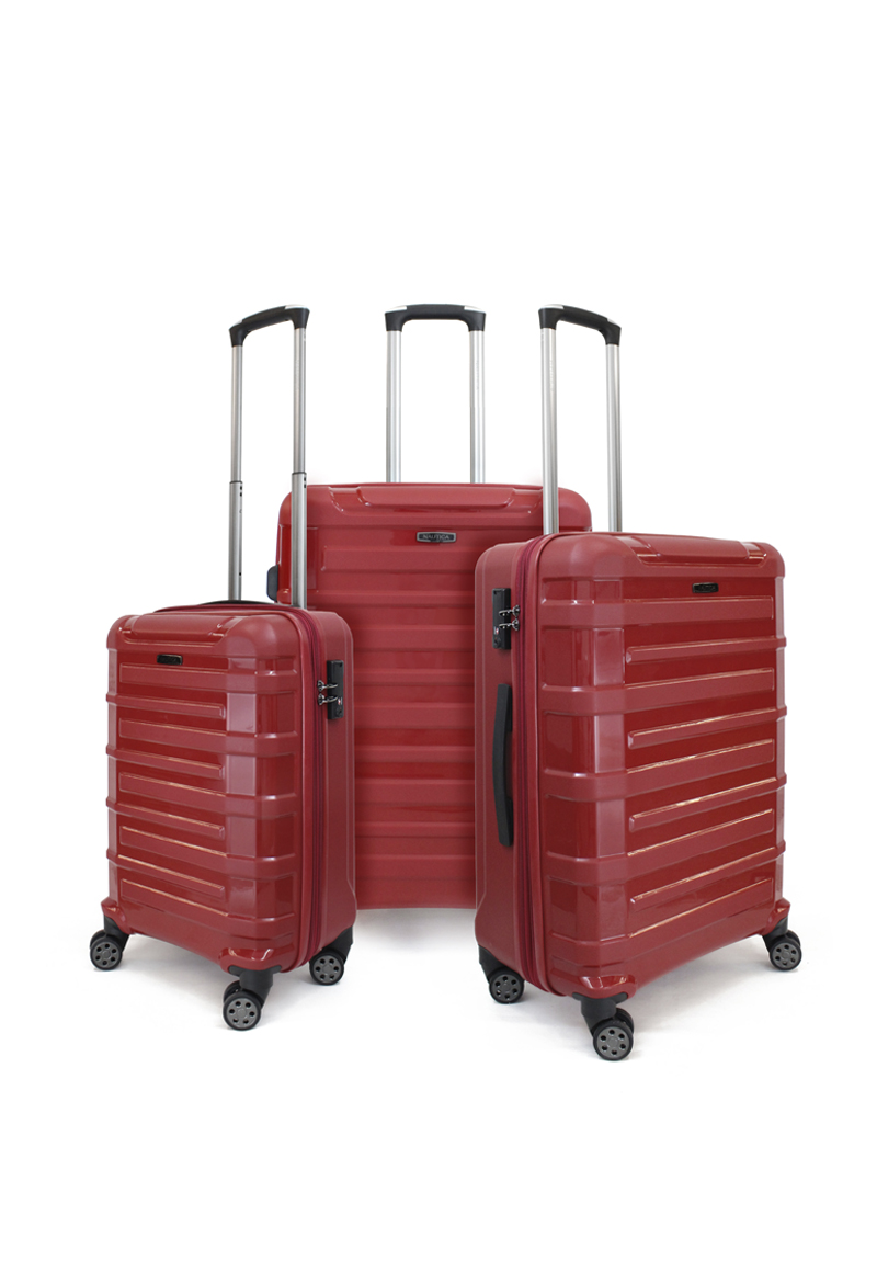 Ripley - SET MALETAS 3 PIEZAS LIBERTY ROJA NAUTICA