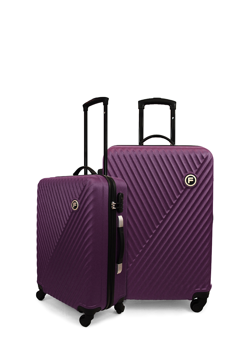 Ripley - PACK 2 MALETAS M-L LIMIT MORADA F