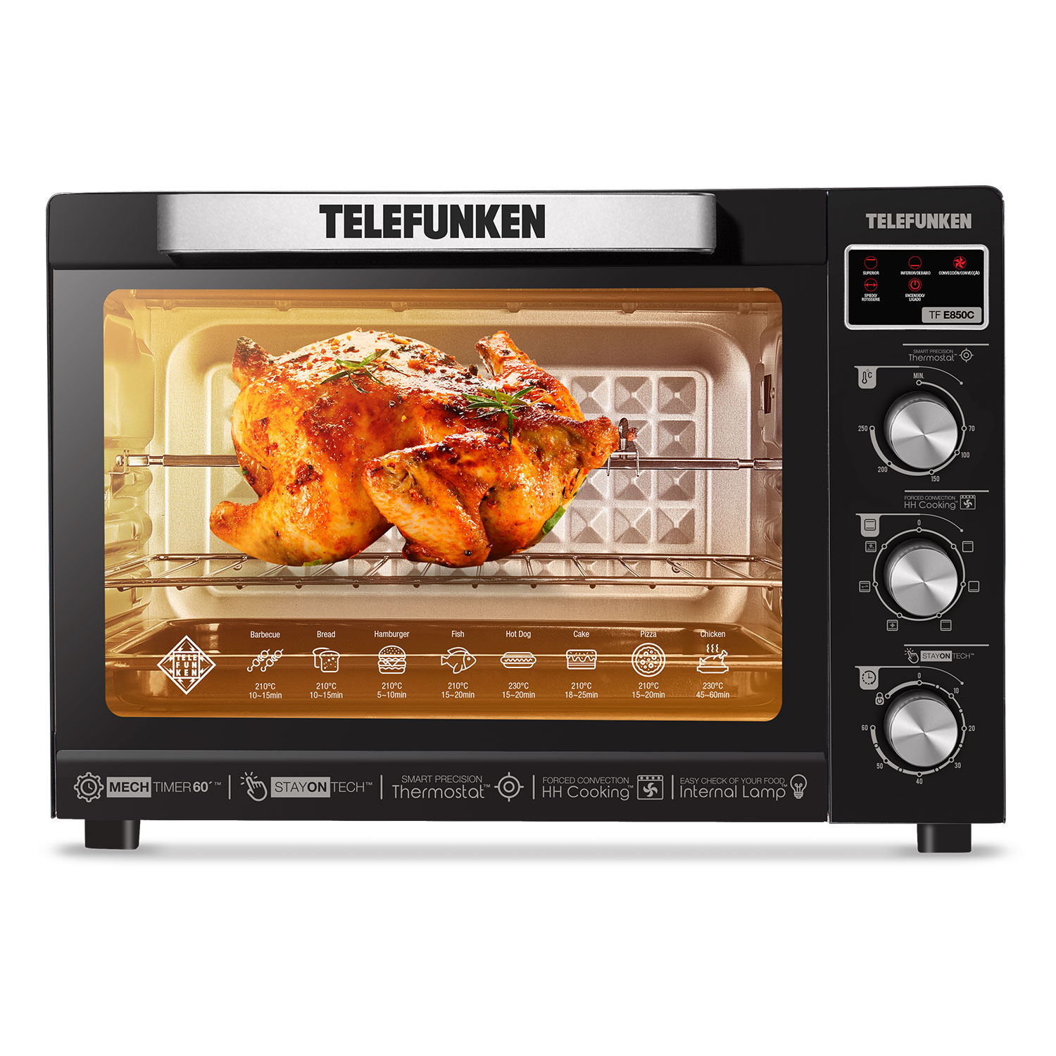 Ripley - HORNO ELECTRICO SOMELA STEEL OVEN SO35LT
