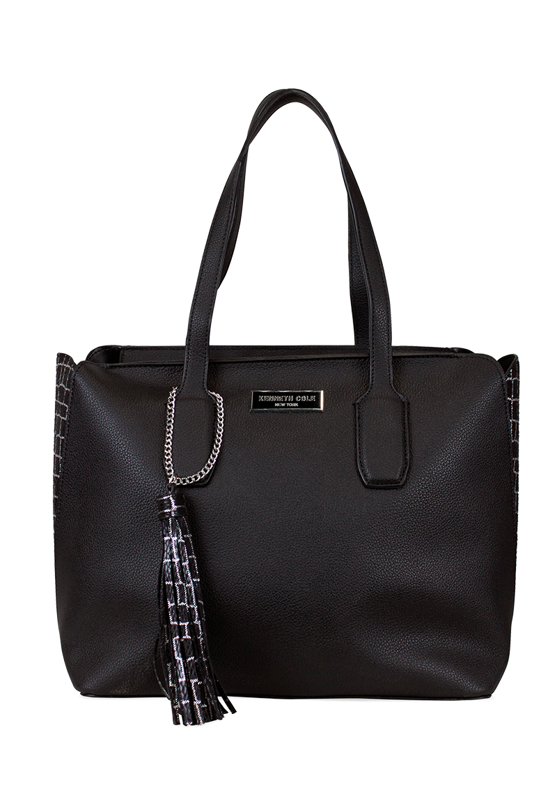 Ripley - CARTERA ASTRA NEGRA-SILVER KENNETH COLE