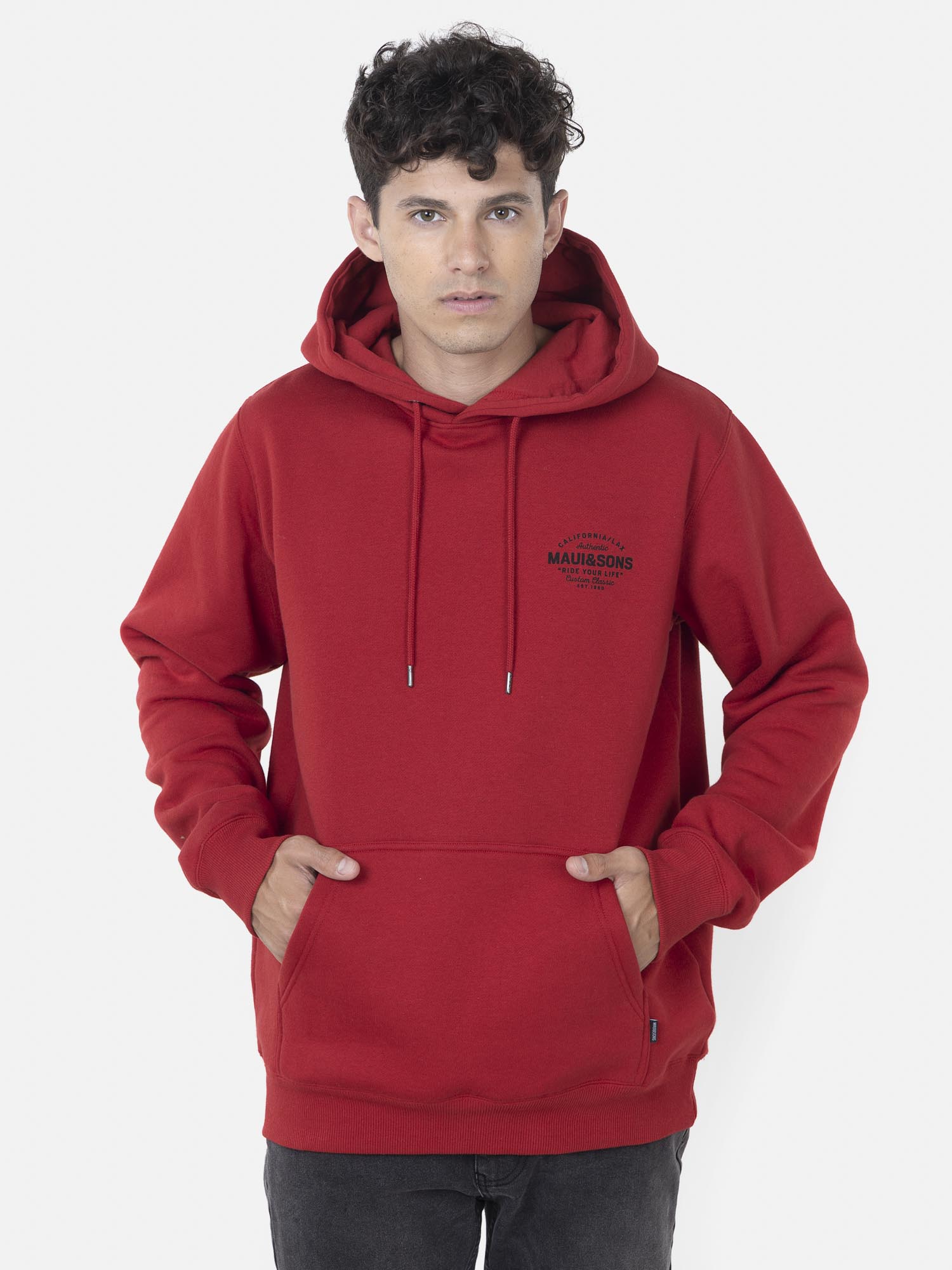 Ripley - POLERÓN MAUI AND SONS PARA HOMBRE FULLZIPPER 5O710