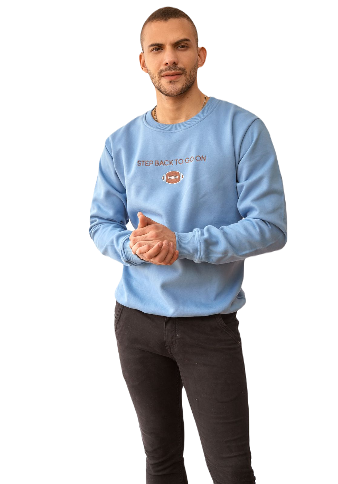 Ripley - POLERA STEP PB PACIFIC BERRY HOMBRE CELESTE