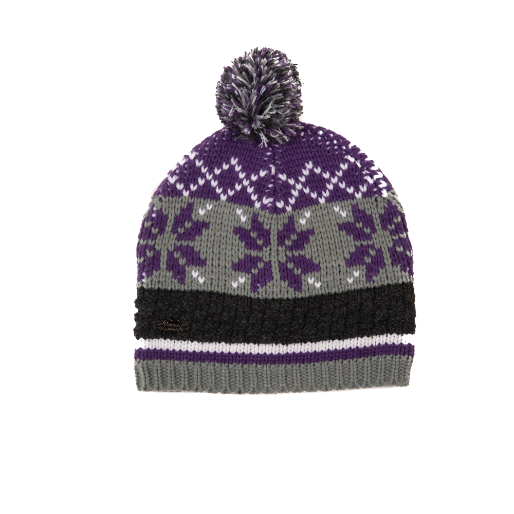 GORRO BEBE NIÑO MORADO PILLIN - 1