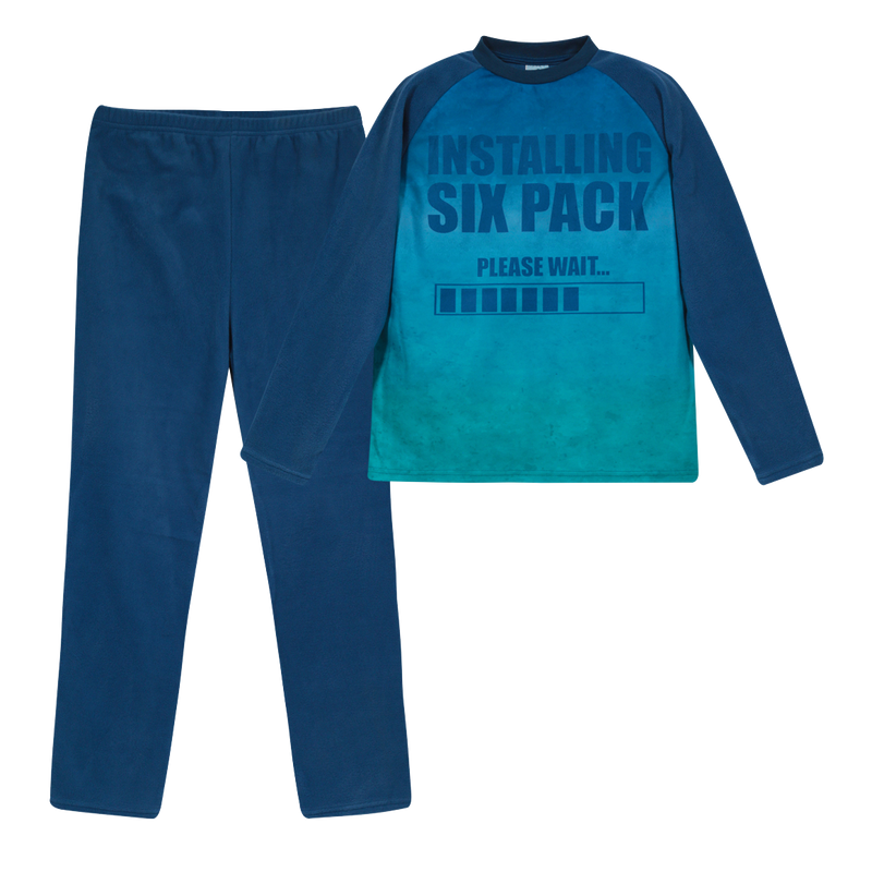 PIJAMA TEENS NIÑO POLAR ESTAMPADO H2O WEAR AZUL - 1