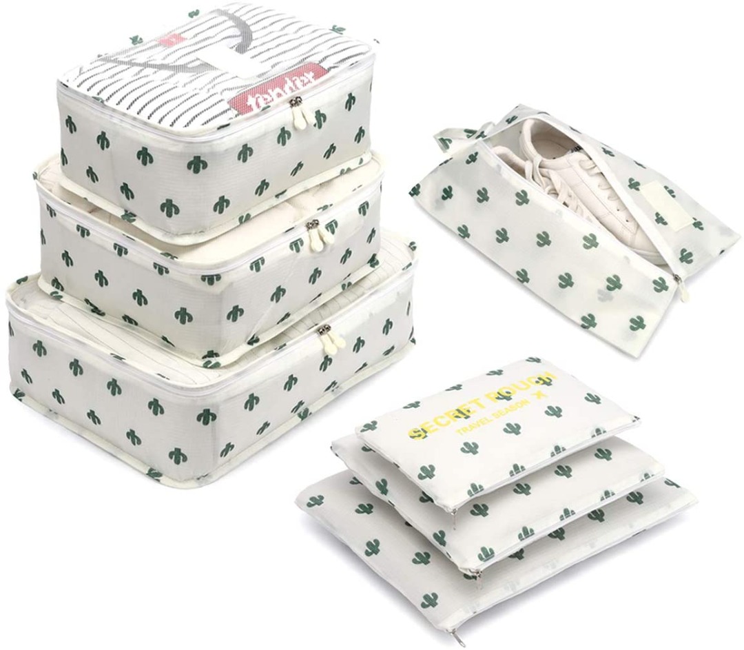 Ripley - SET ORGANIZADOR DE MALETA CUBOS TODOBAGS AZUL BEBE NECESER 7  PIEZAS | ROSA