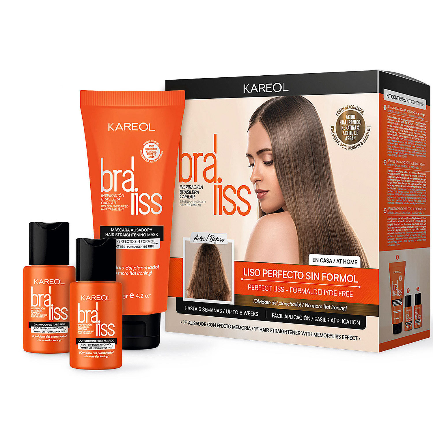 Ripley - PACK ALISADO BRALISS KAREOL | KAREOL