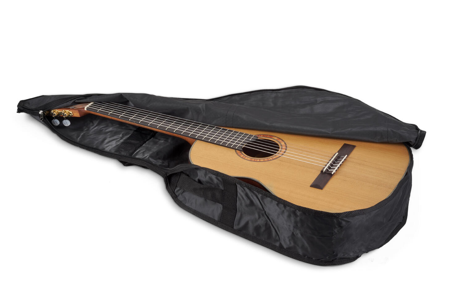Ripley - FUNDA PARA GUITARRA ACÚSTICA NYLON ROCKBAG RB20538B NEGRA