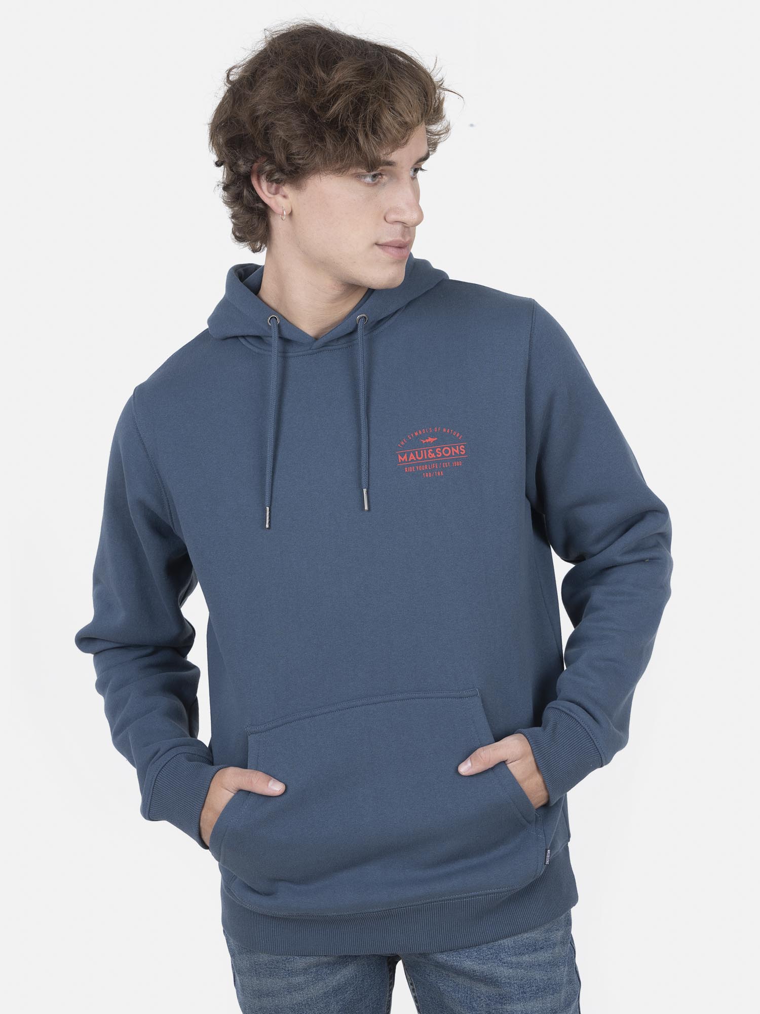 Ripley - POLERÓN MAUI AND SONS PARA HOMBRE CANGURO 5O704