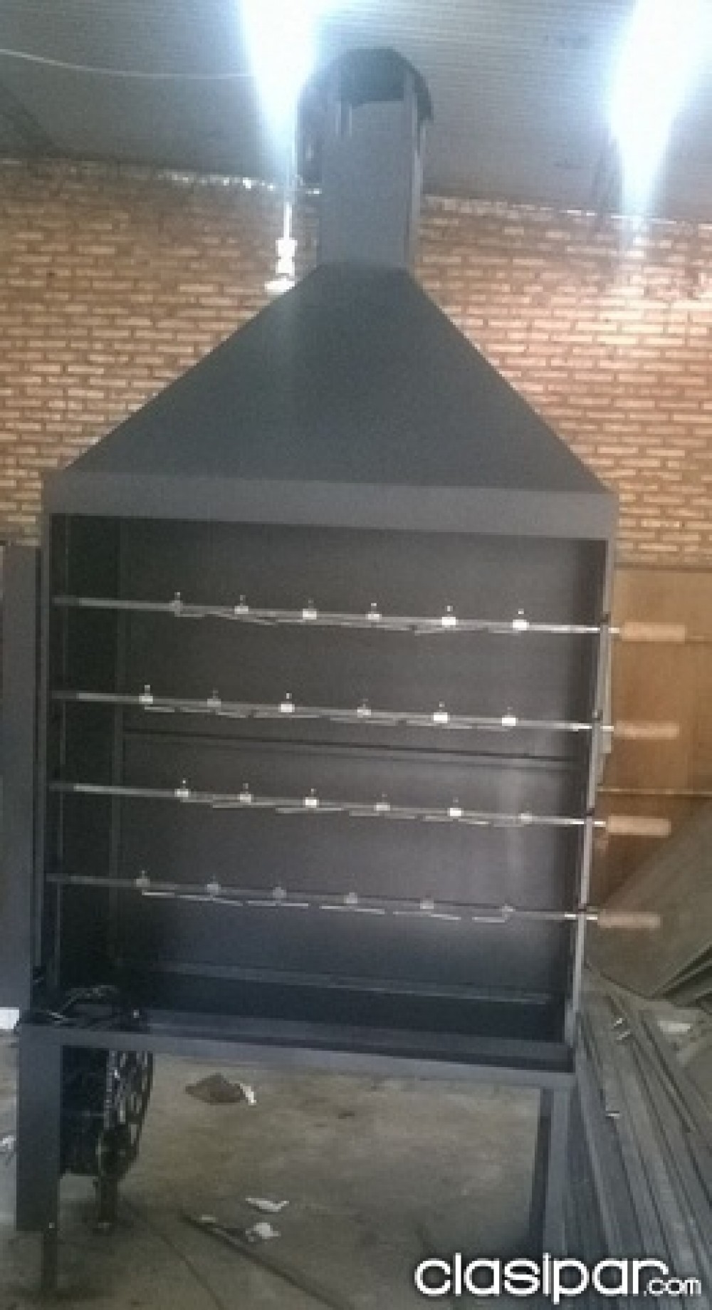 HORNO A LEÑA PARA POLLOS AL SPIEDO, EL PRECIO MAS BAJO DEL PAIS, SOLO EN  INGENIERIA MULTIMAQ!!! en Areguá, Paraguay - ABC Market