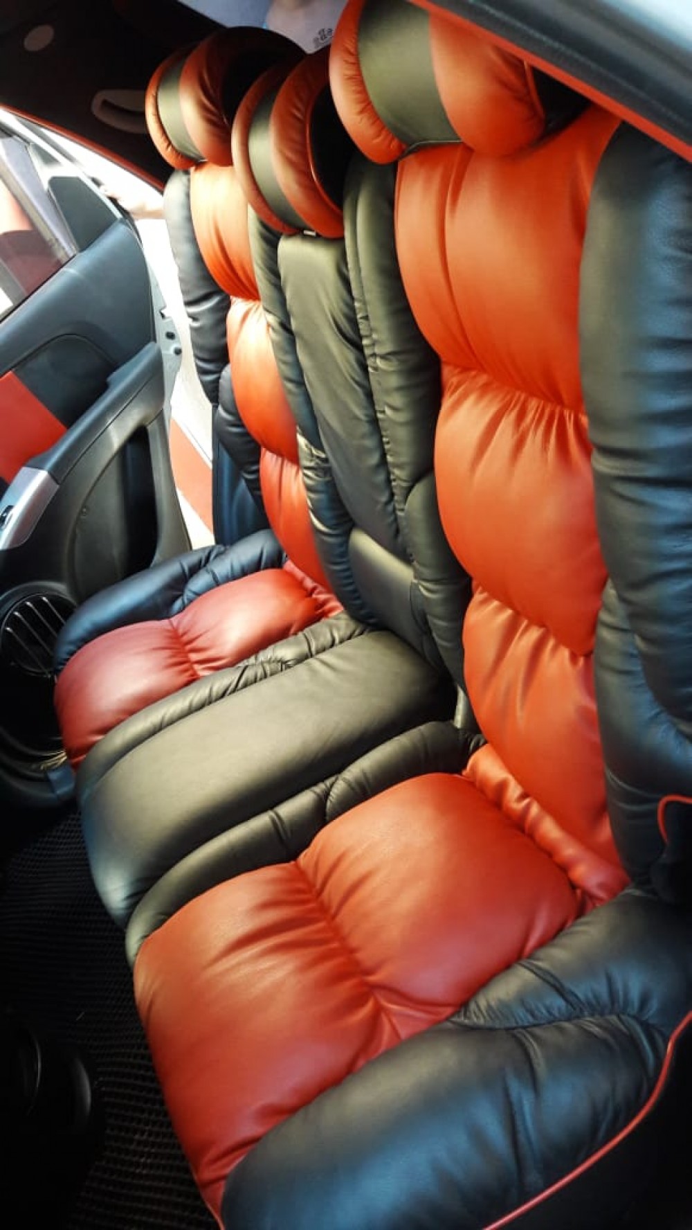Cubierta de asiento rojo sin kia Sportage