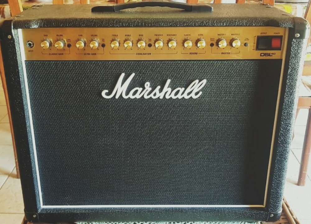 MEGA OFERTA! AMPLIFICADOR DE GUITARRA MARSHALL DSL40CR. Full Valvular. en  Fernando de la Mora, Paraguay - ABC Market