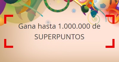 Gana Hasta un millón de SuperPuntos Gana Hasta un millón de SuperPuntos