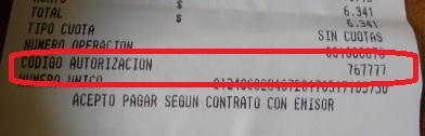 Código de Autorización Premiado Código de Autorización Premiado