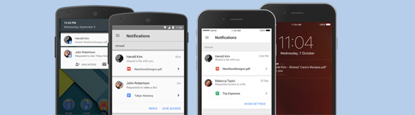 compartir atchivos desde la app de google drive