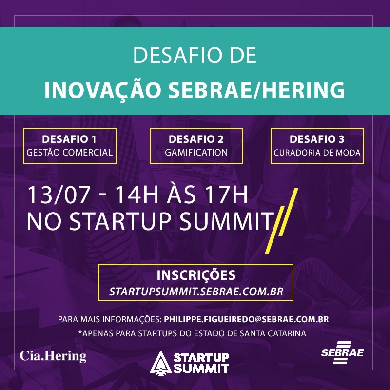 Desafio Inovação Sebrae Hering